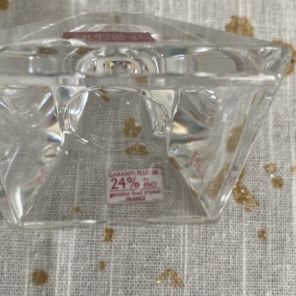 Cristal D’Arques Paris Candle Holders set of 6 - Picture 5 of 6